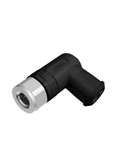 M8 3 Pin Dişi 90° Konnektör Conec 42-00026