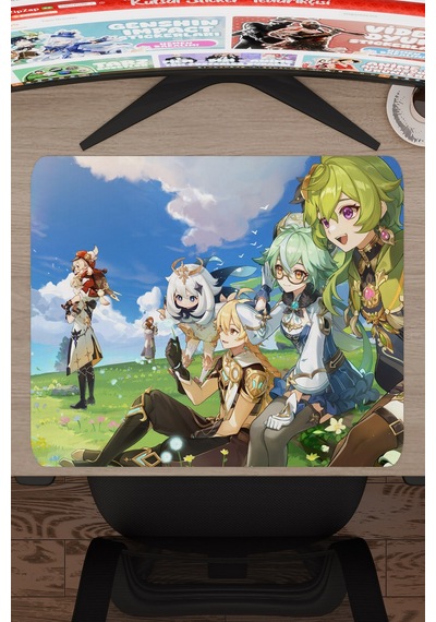 Sucrose Genshin Impact Anime Oyuncu V5 - 48x40 Xl Gaming Mouse Pad Fare Altlığı