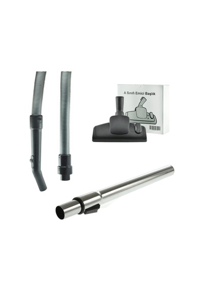 Arçelik S 4240 C Uyumlu Süpürge Hortumu, Metal Boru Emici Set