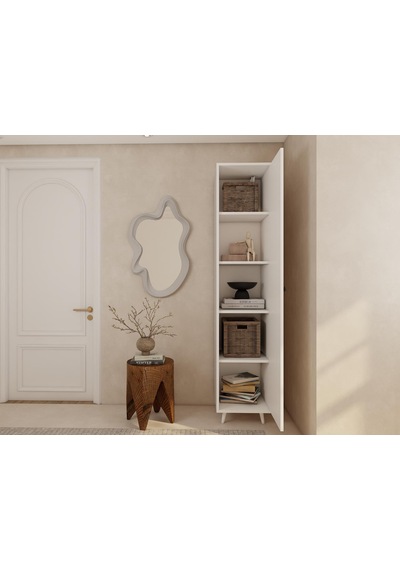 Volta Çok Amaçlı Banyo/kiler Dolabı Beyaz Renk