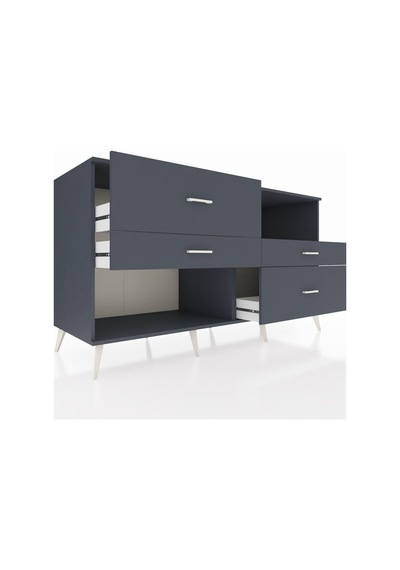 Kronos Konsol Tek Raflı 4 Çekmeceli 176x59x99 Antrasit-aytaşı/an Antrasit-aytaşı/antrasit Kronos Konsol Tek Raflı 4 Çekmeceli 176x59x99 Antrasit-aytaşı/an Antrasit-aytaşı/antrasit