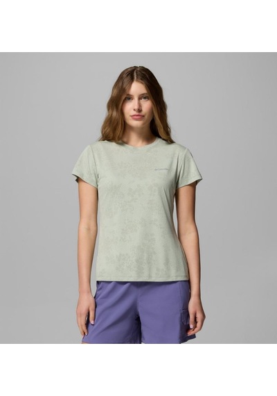 Columbia Women's Bluebird Canyon Iı Technical T-shirt Ak0679 Yeşil