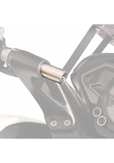 GP Kompozit Bajaj Pulsar NS 200 2011-2024 Uyumlu Telefon / Navigasyon Tutucu Gri
