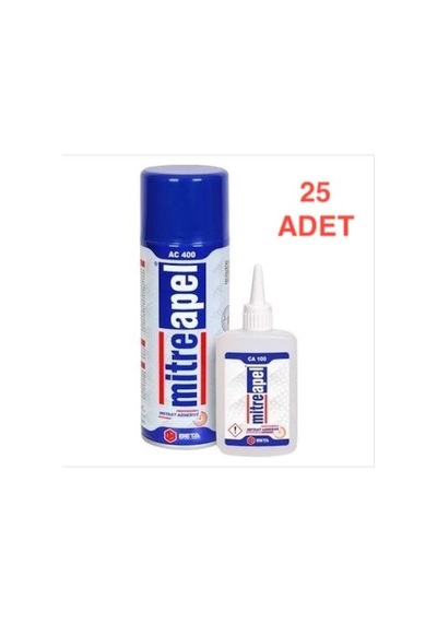 Mitre Apel Mdf 400+100 Ml Hızlı Yapıştırıcı 25 Adet