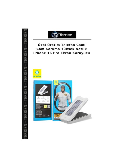 Özel Üretim Telefon Camı Cam Koruma Yüksek NetlikApple iPhone Uyumlu 16 Pro Ekran Koruyucu