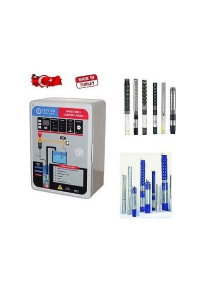 Dalgıç Pompa Elektronik Kontrol Panosu 5-7,5 Kw Trifaze