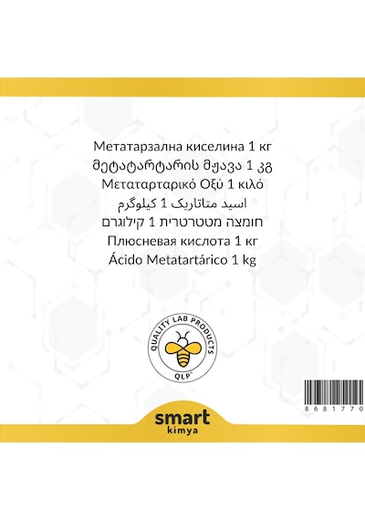 Metatartarik Asit Teknik Tip 1 Kg