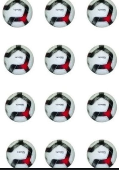 Tryon Ft-180 3 Numara Futbol Topu 12'li Paket Kırmızı Beyaz