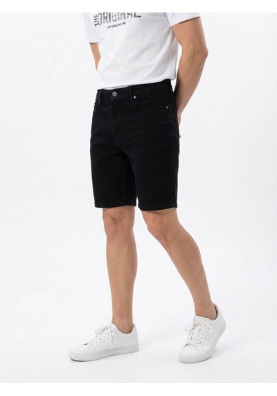 Loft Slim Fit Siyah Erkek Şort Lf2039100
