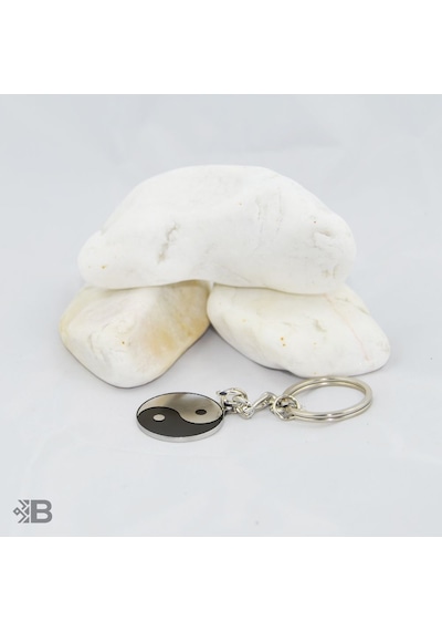 Ying Yang Çelik Anahtarlık