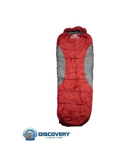 Dft Mumya 220x80x55cm Kırmızı -5 Derece Uyku Tulum Siyah