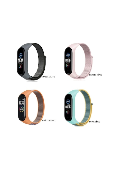 Xiaomi Mi Band 7 Band 6 Ve 5 Uyumlu Kordon Hasır Kordon