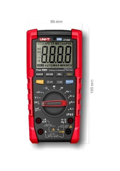 Unit Ut195e Endüstriyel True Rms Multimetre N11.1395