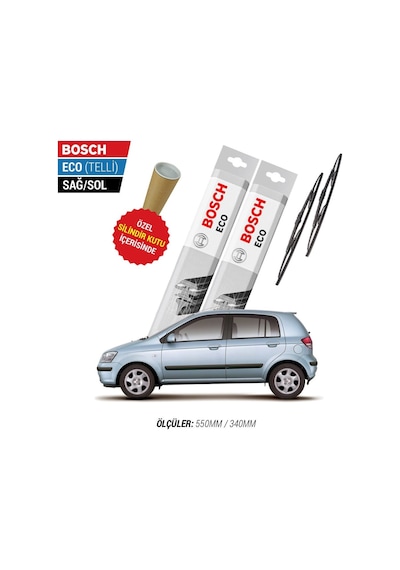Bosch Eco Hyundai Getz Silecek Takımı (2002-2011)