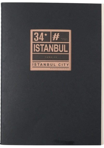 Deffter İstanbul Pencereli Defter Çok Renkli