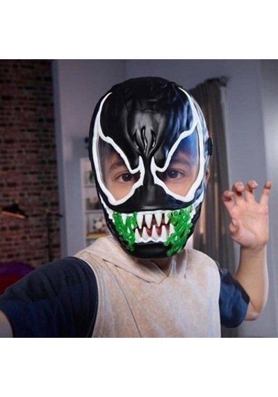 Venom Temalı Maske, Eğlenceli Aksiyon Oyuncak Açık Mavi