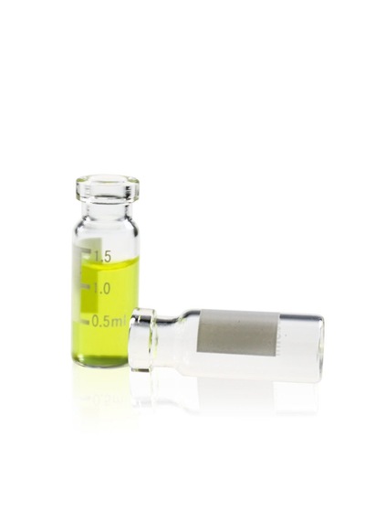 Borox Cam Vial 2 Ml - Şeffaf - Crimp Nd11 - Hacim Ölçekli