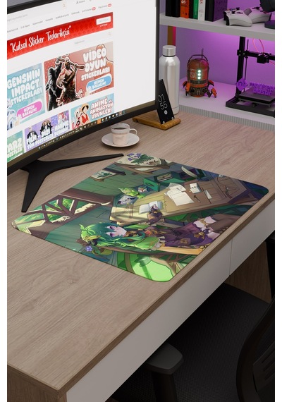 Collei Genshin Impact Anime Gacha V4 - 48x40 Xl Gaming Mouse Pad Fare Altlığı