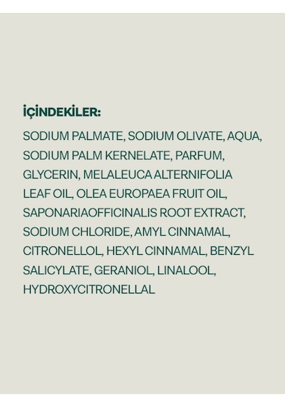 Zeytinyağlı Çay Ağacı Sabunu 100 Gr Diğer