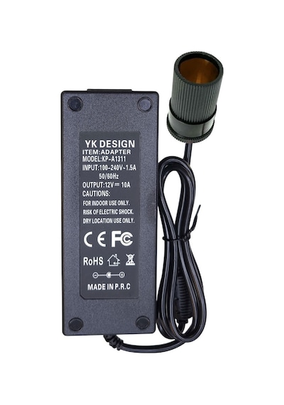 220v'dan 12v 10a Araç Çakmaklık Dönüştürücü Adaptör