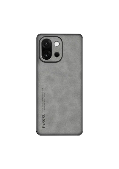 Microcase Oneplus 15 Deri Kaplama Kılıf Al4970 Gri