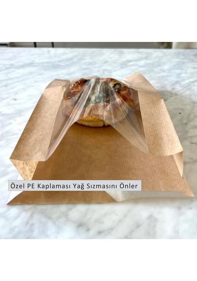 Kraft Şamua Pencereli Kese Kağıdı, Körüklü Ambalaj Poşeti, Butik Hediye Paketi, 100 Adet, 12x25 Cm K Kraft Şamua Pencereli Kese Kağıdı, Körüklü Ambalaj Poşeti, Butik Hediye Paketi, 100 Adet, 12x25 Cm K