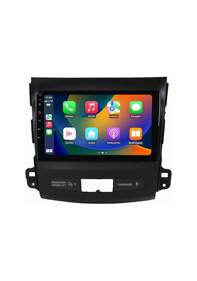 Avaydel Mitsubishi Outlander Android Carplay Multimedya 2008-2012 4GB RAM + 32GB Hafıza + 4 Çekirdek