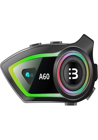 Deanb A60 Ip67 Su Geçirmez Rgb Işıklı Kablosuz Motosiklet Kulaklığı