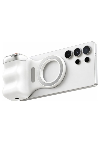 Zilevo Manyetik Telefon Kamera Tutucu Kavrama Kolu, Bluetooth Deklanşör Düğmeli, Tripod Uyumlu, Apple Uyumlu iPhone İle Uyumlu
