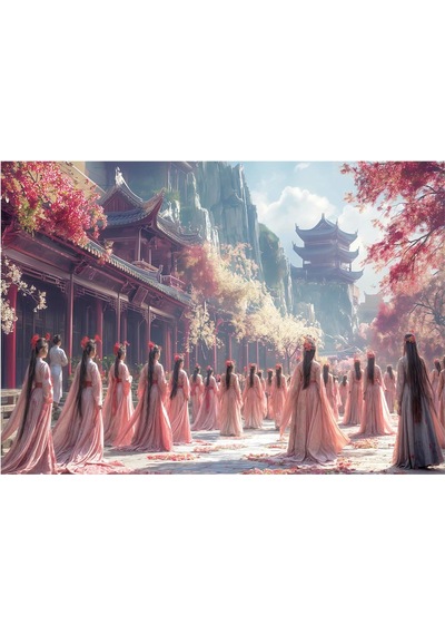 Educa Puzzle 1000 Parça The Geishas - 20244 - Geyşalar