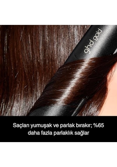 Ghd Gold Saç Düzleştirici Ve Şekillendirici, Tüm Saç Tipleri İçin, Siyah