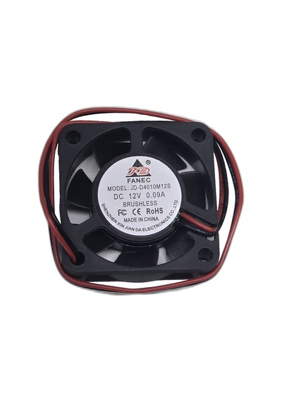 12v Dc 0.09a Brushless Soğutucu Fan 4x4x1 Cm Kasa Dvr Modem 3d Yazıcı Step Motor Uyumlu Minik Fan