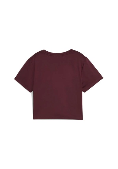 Puma Tad Essentıal W Baby Tee Kırmızı Kadın Crop T-shirt