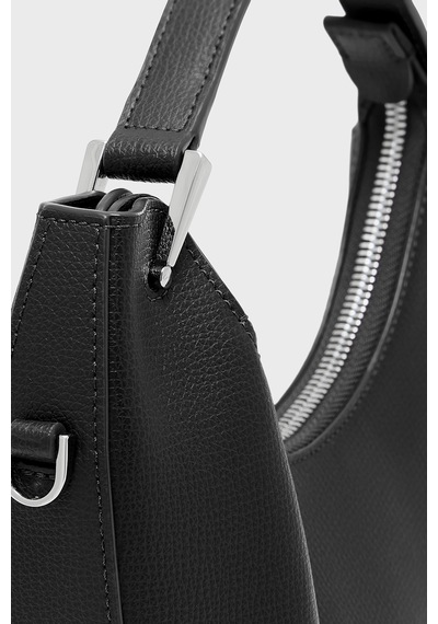 Emporio Armani Deri Çıkarılabilir Askılı Çanta Kadın Çanta Ew005671 Af29459 Uc001 Siyah