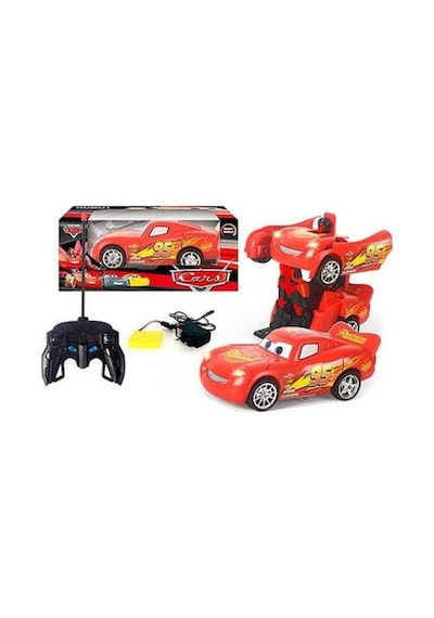 Uzaktan Kumandalı Cars Şimşek McQueen Robota Dönüşen Araba - RD3