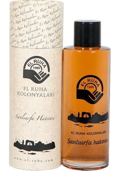 El Ruha 60° Kahve Cam Şişe Kolonya 500 ML