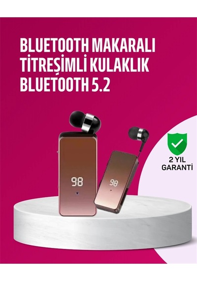 Yaka Klipsli Kablosuz Kulaklık - Eller Serbest Konforuyla Günlük Yaşama Uyum Sağlar