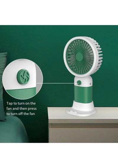 Taşınabilir Mini Fan Standlı Şarj Edilebilir El Fanı Şarj Edilebilir Taşınabilir Soğutucu Fan