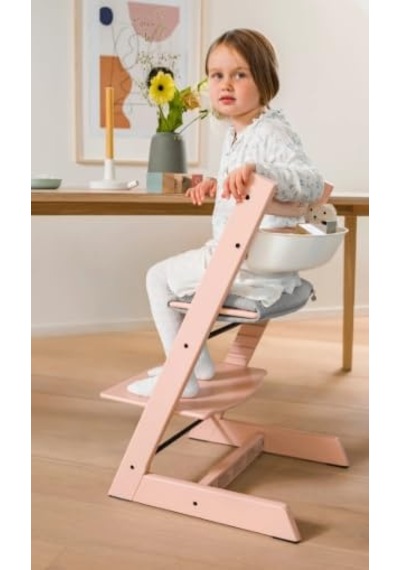 Tripp Trapp Sandalye, Sakin Pembe, Ayarlanabilir, Dönüştürülebilir Sandalye, Yeni Yürümeye Başlayan Çocuklar,