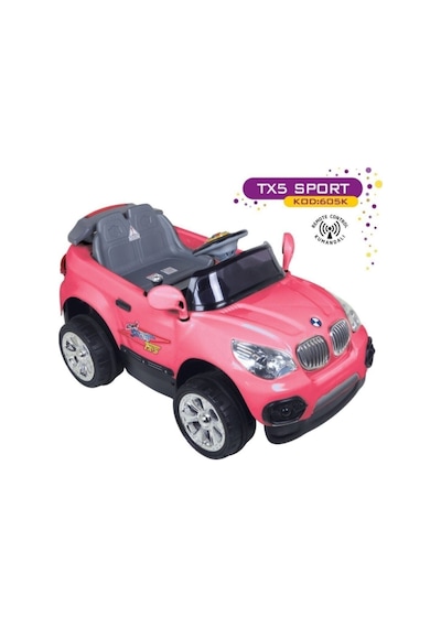 Aliş Toys 12 Volt Uzaktan Kumandalı Akülü Araba Bmw 12v Pembe