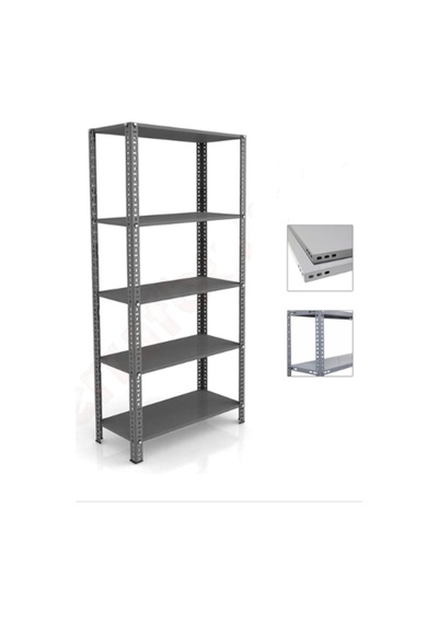 Mekoraf Mekoraf 31 X 93 2.5 Metre 5 Katlı Arşiv Rafı Depo Rafı Çelik Raf