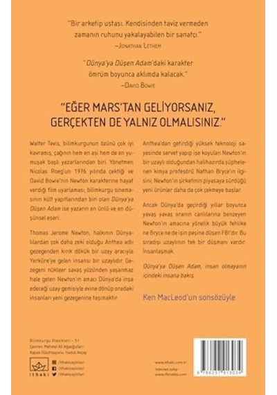 Dünyaya Düşen Adam: Bilimkurgu Klasikleri