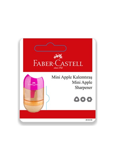 3 Adet Faber Castell Mini Apple Trend Kalemtıraş
