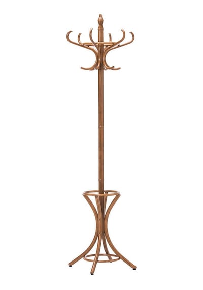 Adore Mobilya Handy Mate Dorya 12'li Ahşap Askılık Ceviz 51 x 185 x 51 CM Ceviz Adore Mobilya Handy Mate Dorya 12'li Ahşap Askılık Ceviz 51 x 185 x 51 CM Ceviz