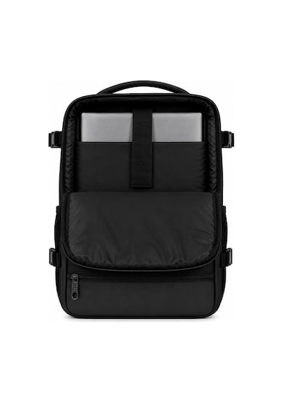 Classone Xyz Serisi Tr-100 Kabin Boy ,uçak İçi , Ergonomik, Laptop Ve Tablet Bölmeli, Seyahat, Valiz, 15 -18 İnch Uyumlu Notebook, Laptop Sırt Çantası Siyah