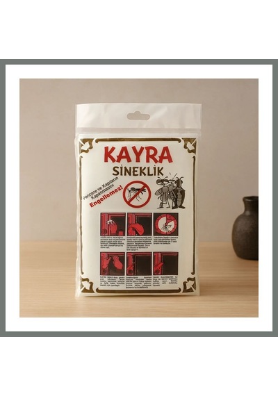 Mmb-trade Tül Pencere Sineklik 130x150 Cm Çift Kanat Çift Taraflı Bant Mmbz Standart