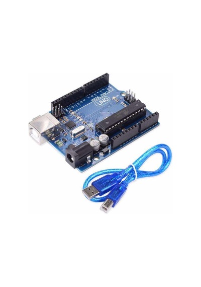 Arduino Uno R3 Dıp Klon + Usb Kablo