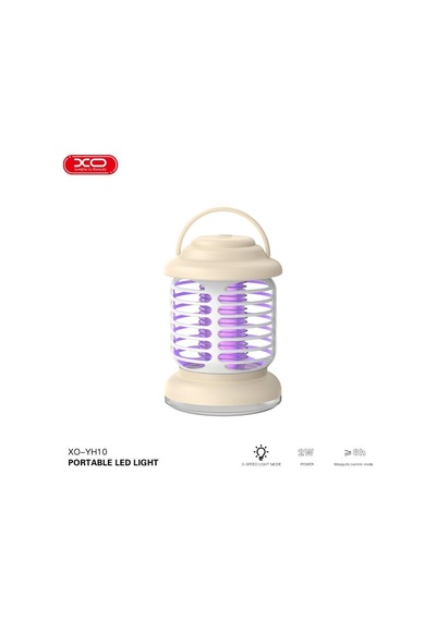 Delux Serisi Yh10 Taşınabilir Led Lamba & Sivrisinek Kovucu Uv 1200mah 10000k Pratik Dokunmatik