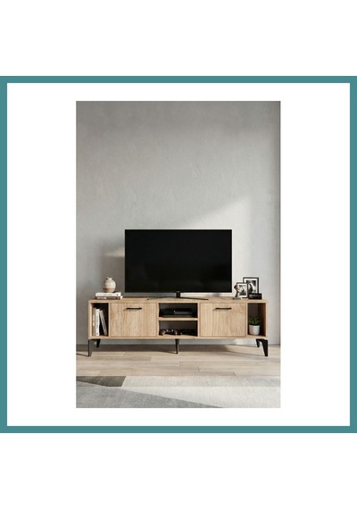 Trendexa Linya Tv Sehpası Suntalam Bej 160x35 Cm Mac Trendexa Linya Tv Sehpası Suntalam Bej 160x35 Cm Mac