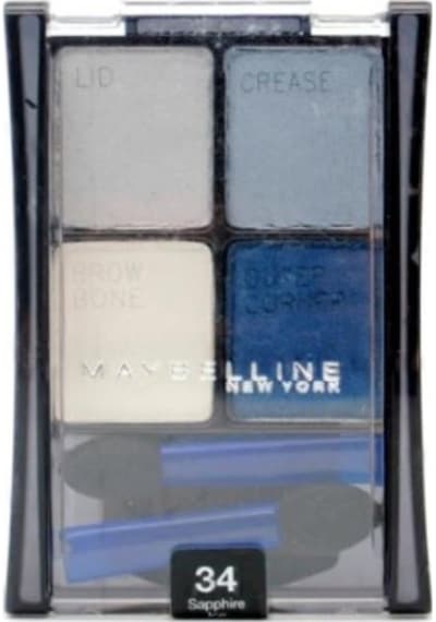 Maybelline New York Expert Wear Quads 34 Sapphire Ice